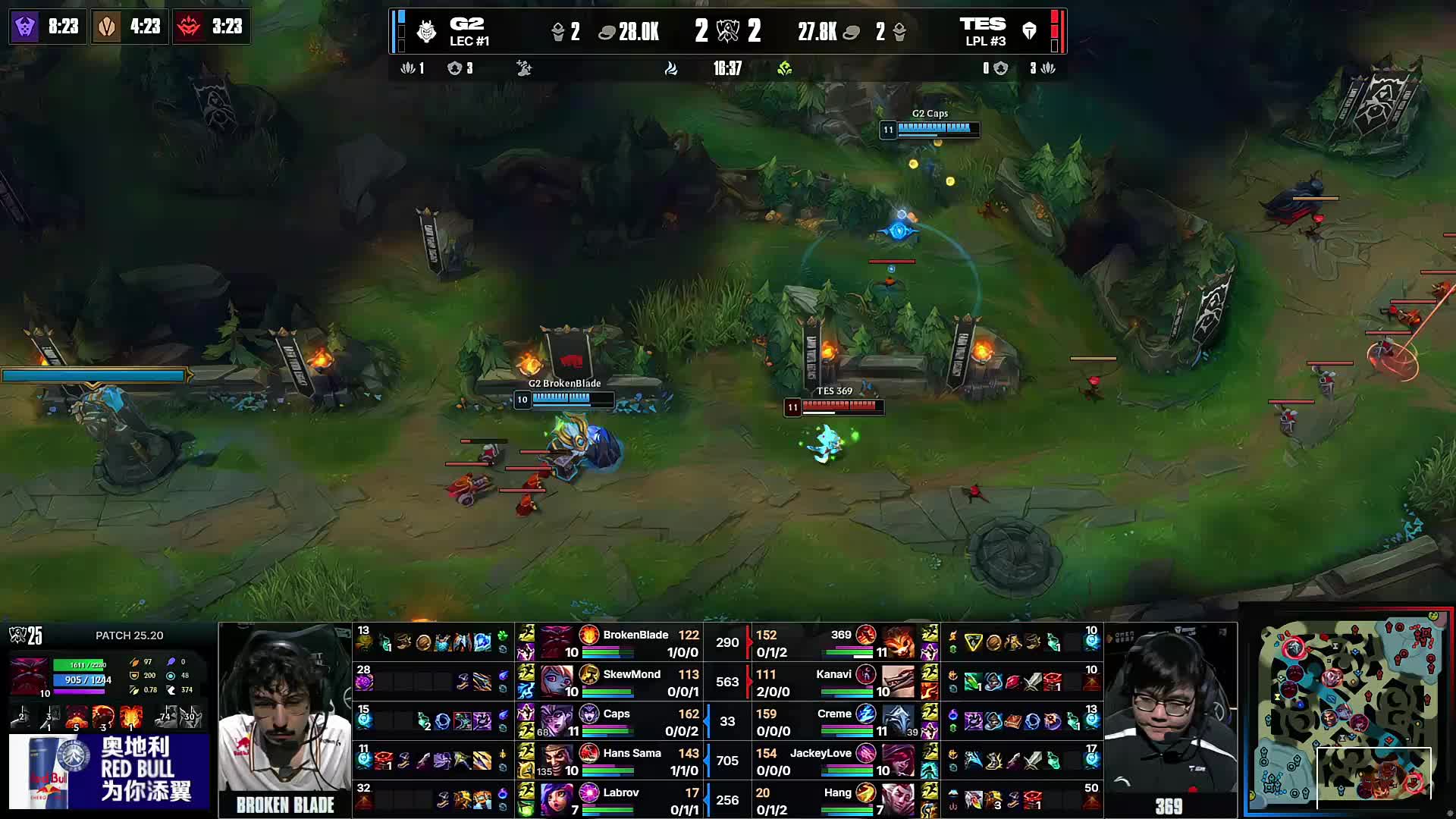 B8 对阵 Vitality ， Mouz 对阵 Spirit — 2025年StarLadder布达佩斯Major第三轮赛程